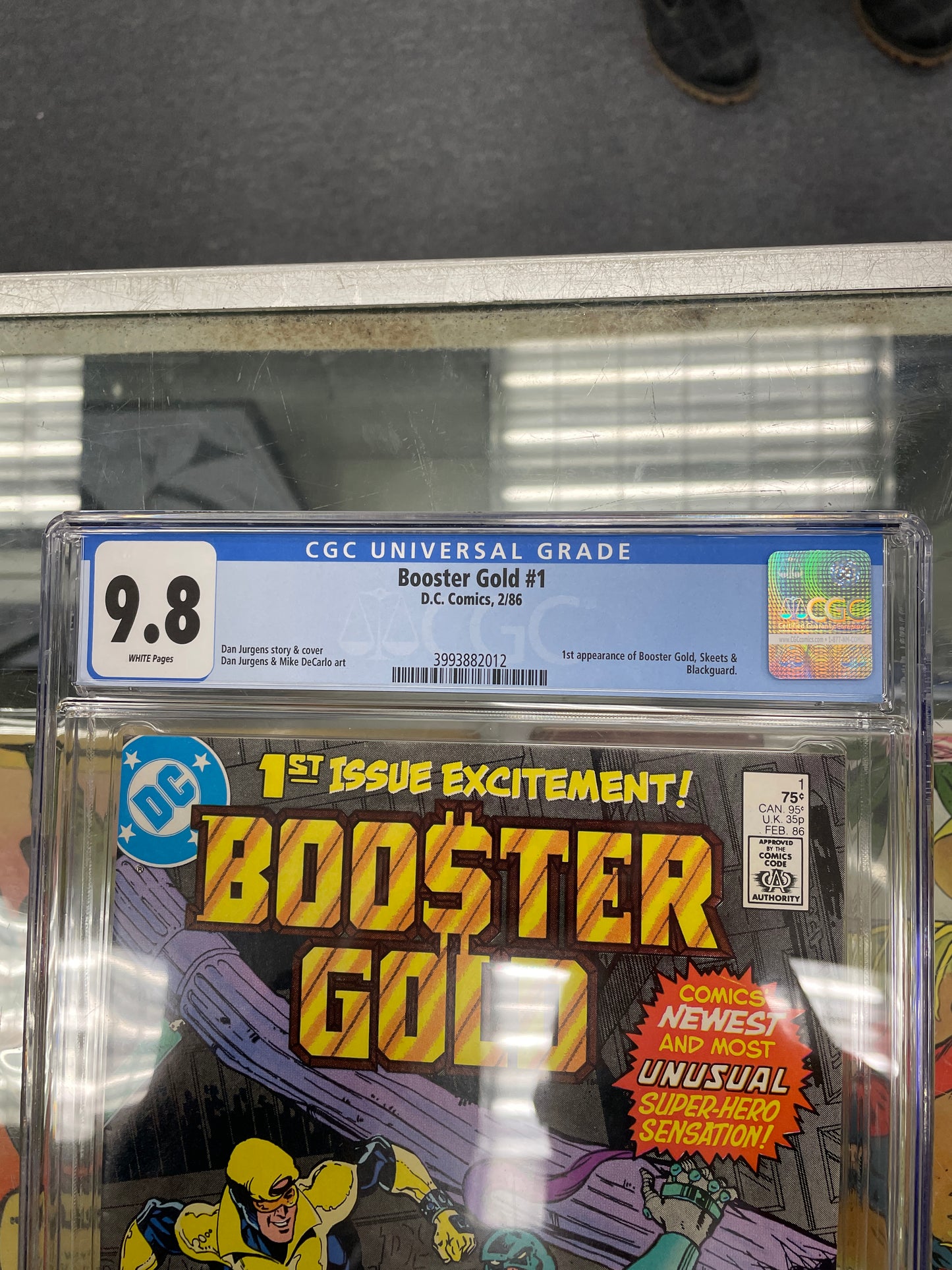 Booster Gold #1 (CGC 9.8) 1st Booster Gold