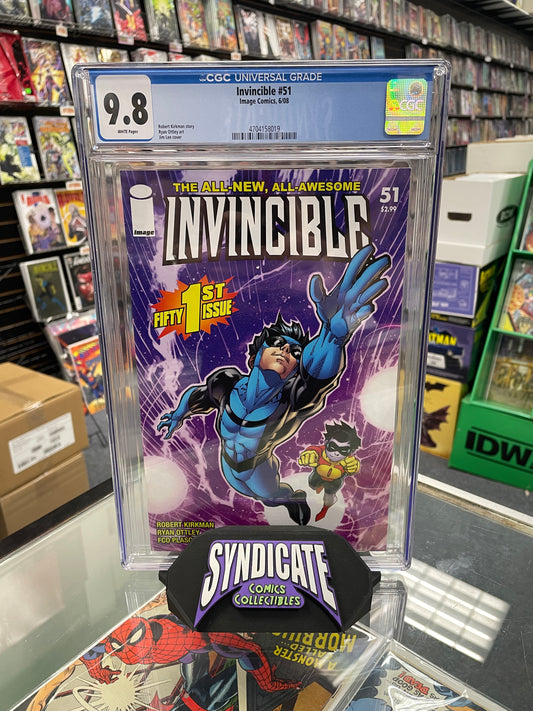 Invincible #51 (CGC 9.8) Jim Lee Cover