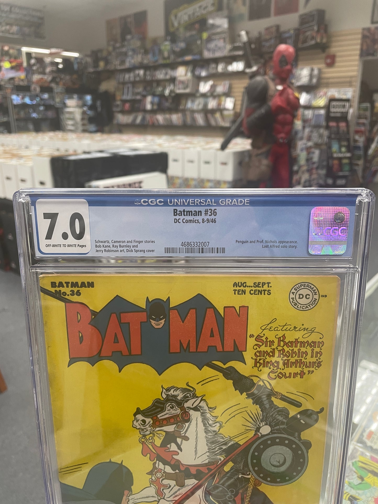 Batman #36 (CGC 7.0) Golden Age Batman