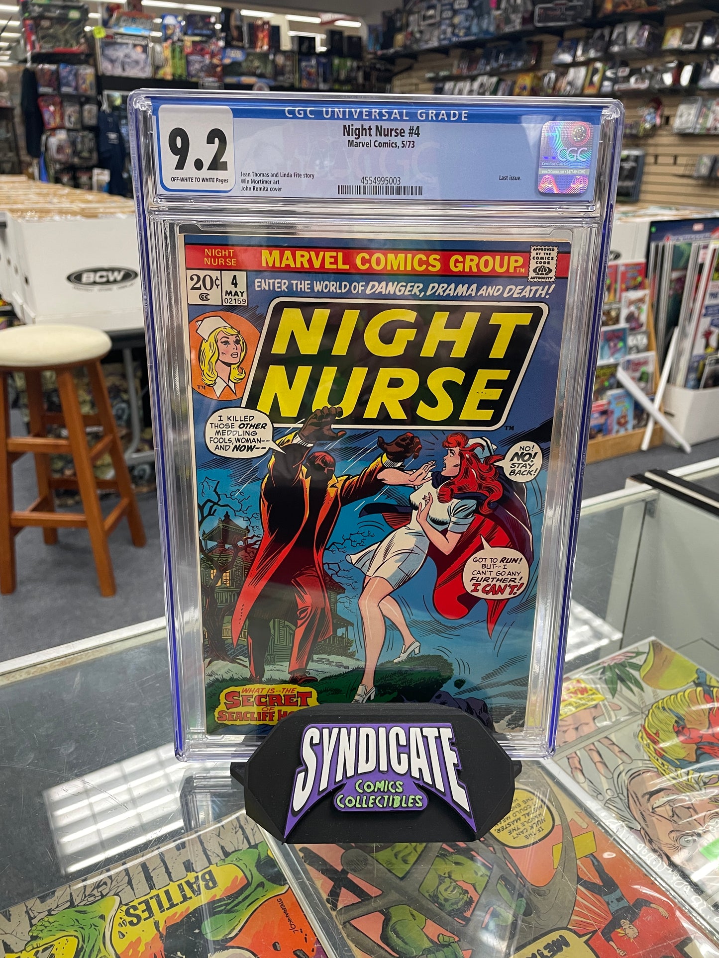 Night Nurse #1-4 CGC Graded Set
