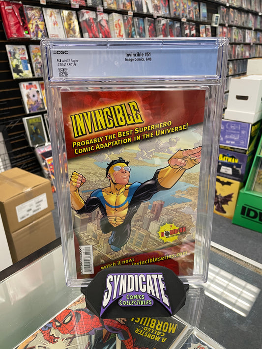 Invincible #51 (CGC 9.8) Jim Lee Cover