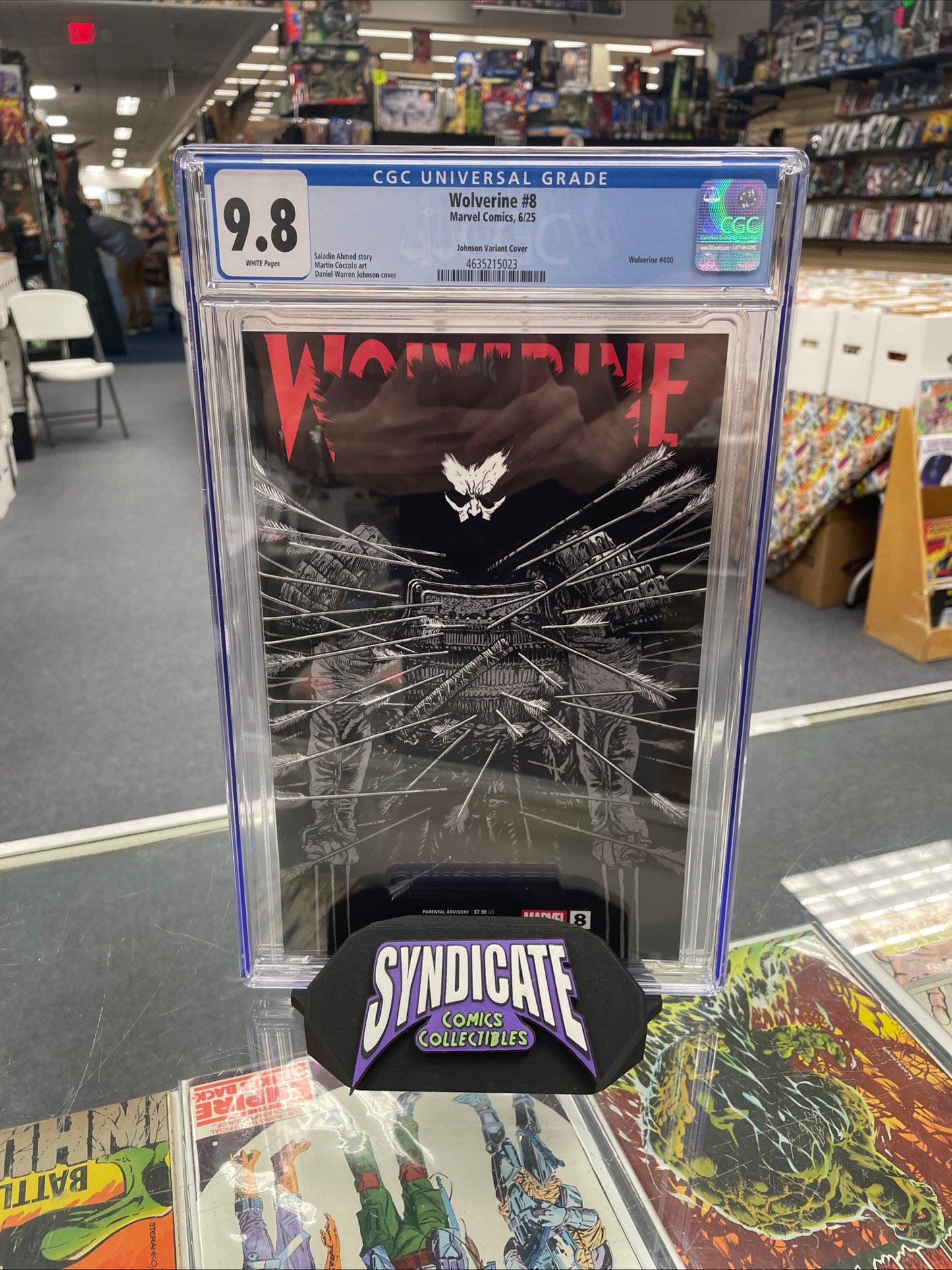 Wolverine #8 Daniel Warren Johnson Variant (CGC 9.8) 1st Print