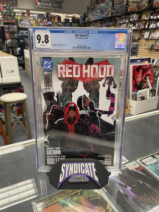 Red Hood #1 (CGC 9.8) Recalled Issue