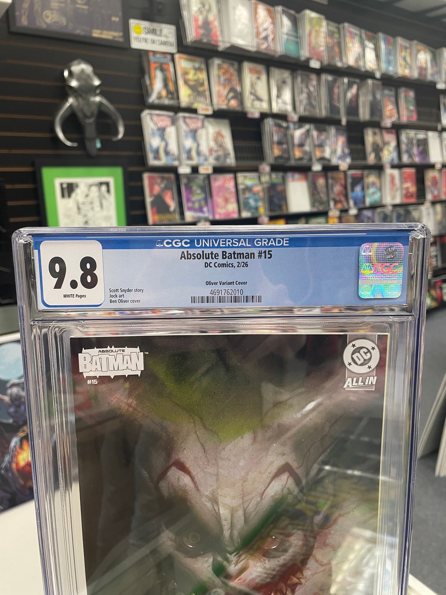 Absolute Batman #15 Ben Oliver Variant (CGC 9.8) 1st Absolute Joker