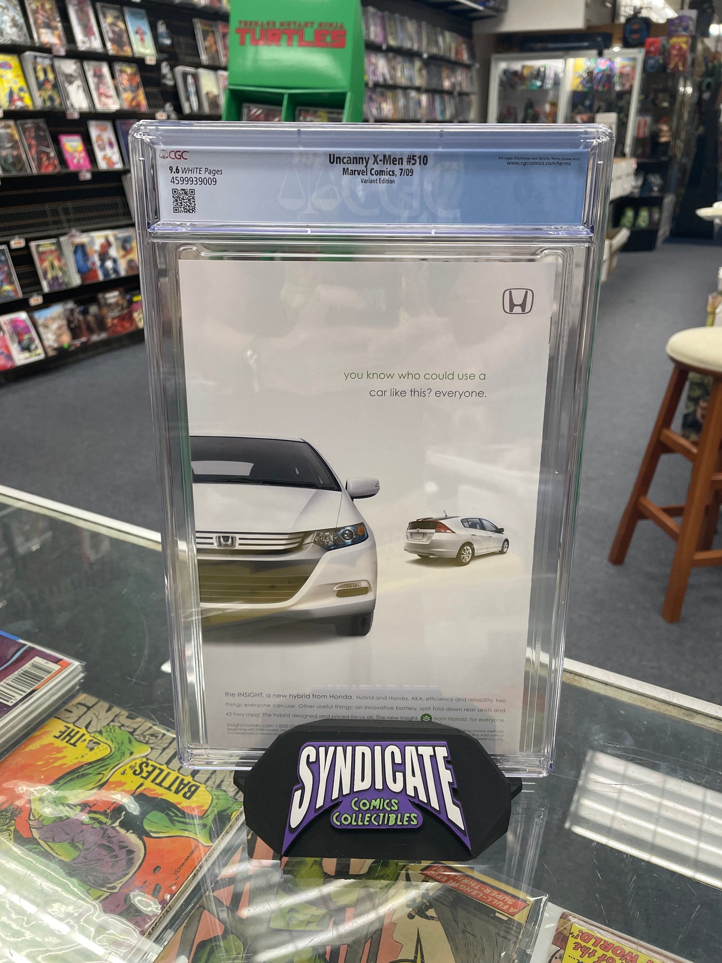 Uncanny X-Men #510 Campbell Cover (CGC 9.6) Psylocke Cover