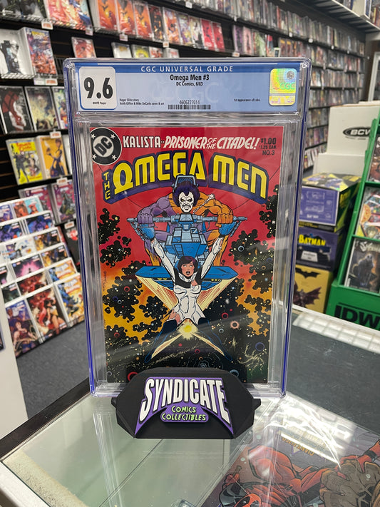 Omega Men #3 (CGC 9.6) 1st Lobo