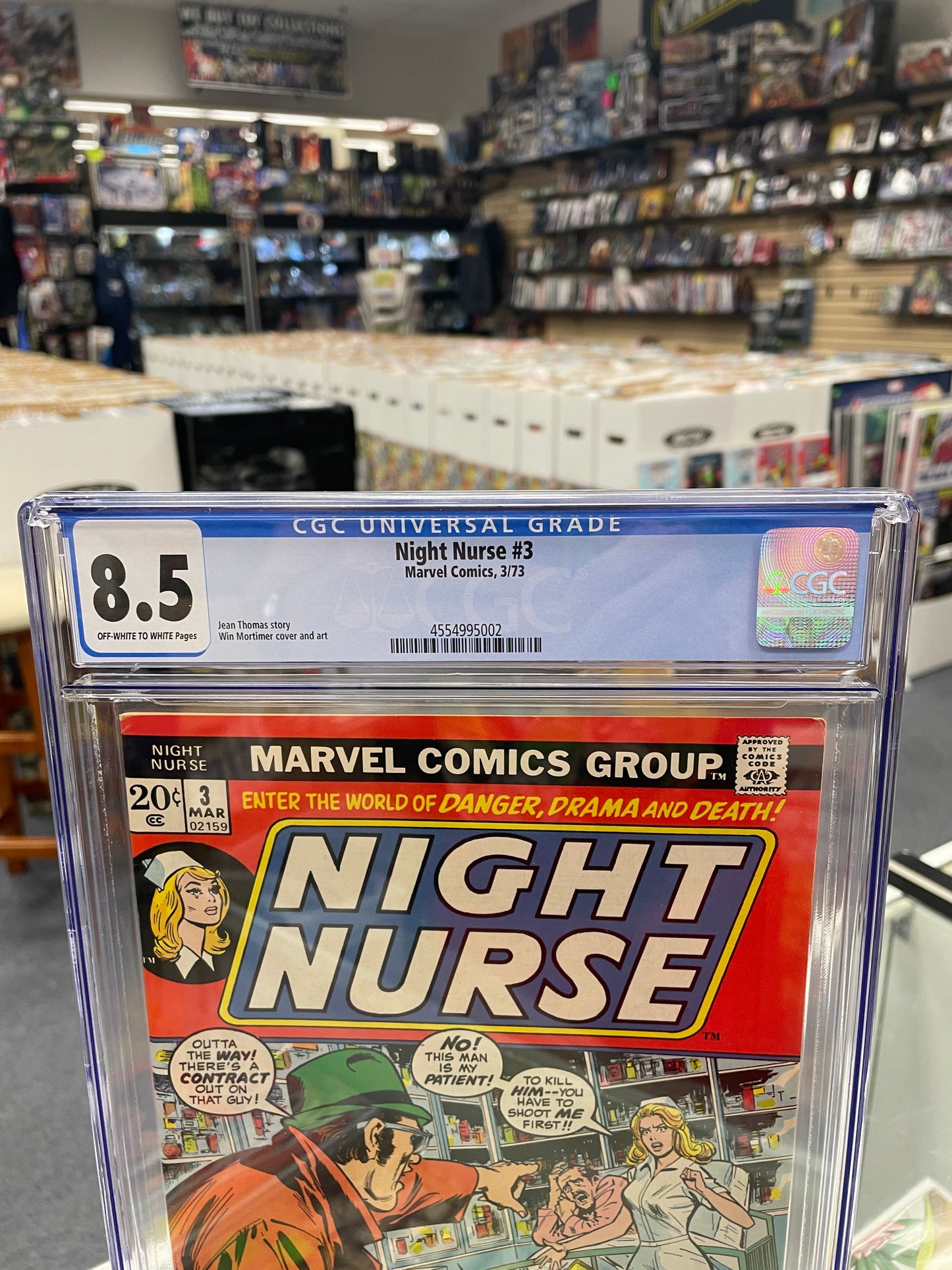 Night Nurse #1-4 CGC Graded Set