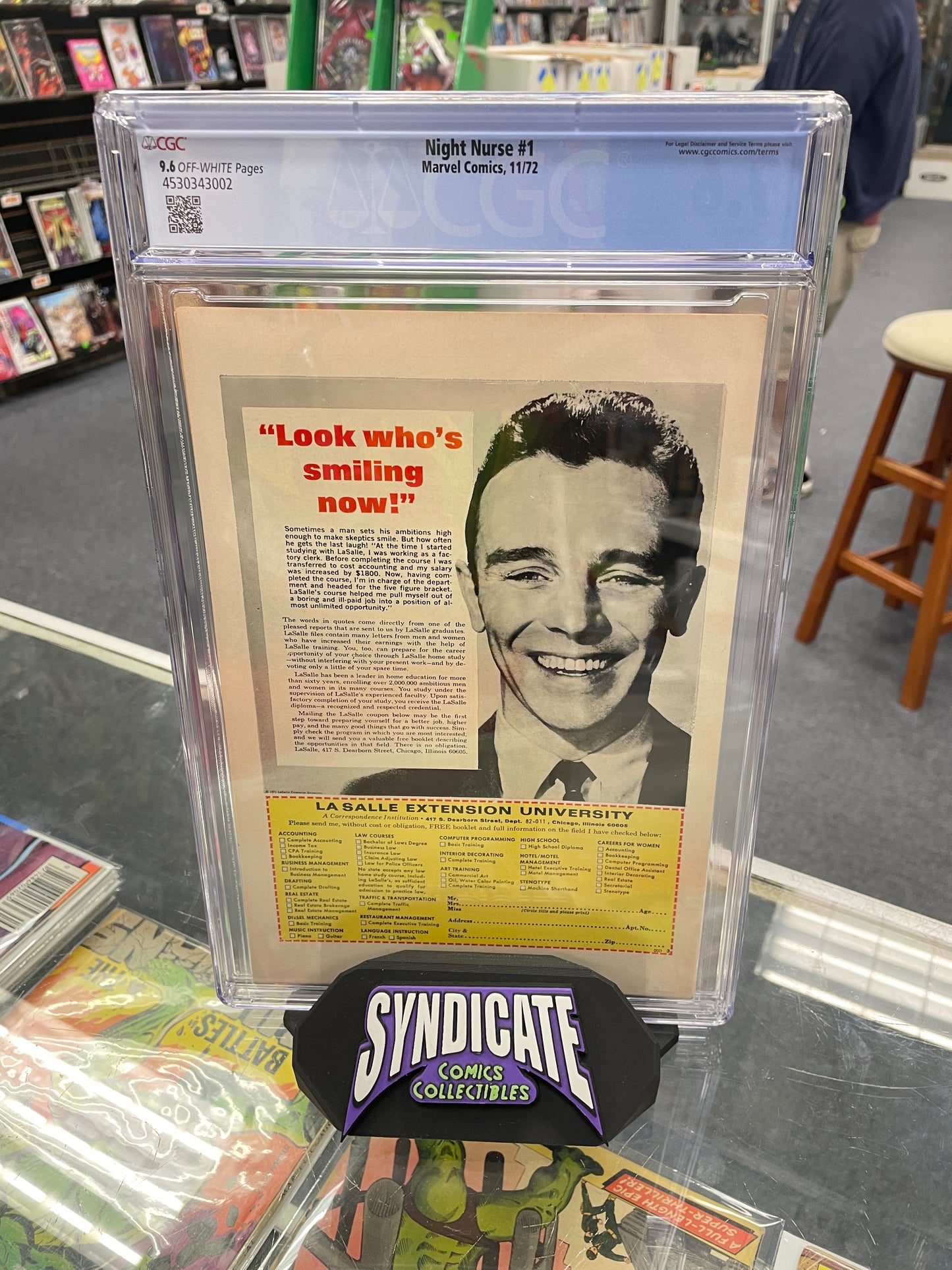 Night Nurse #1-4 CGC Graded Set