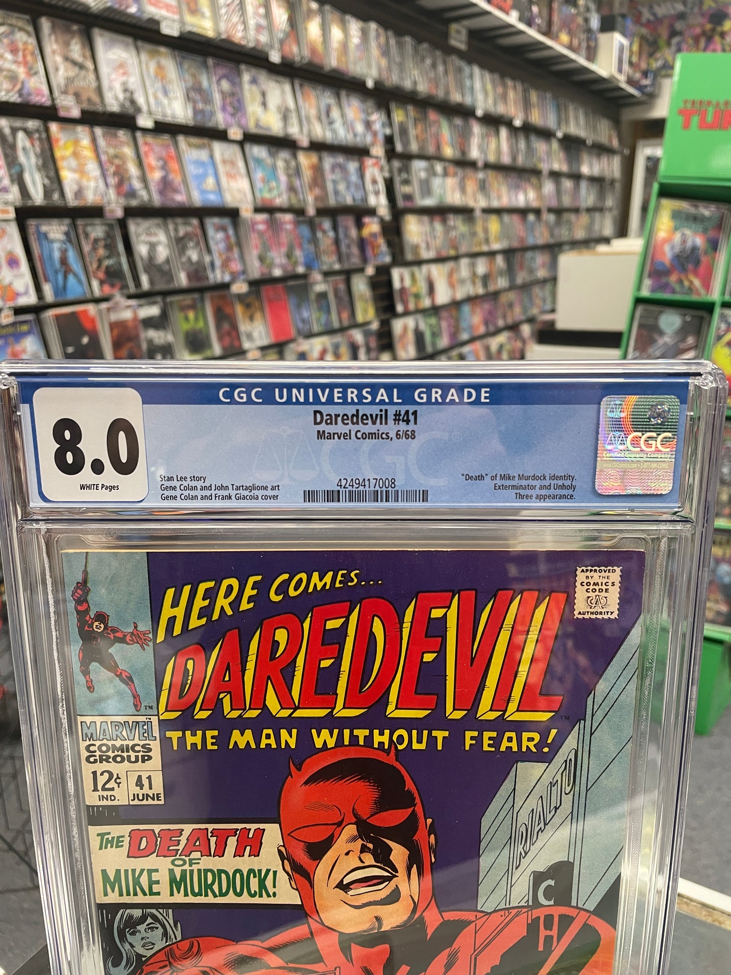 Daredevil #41 (CGC 8.0) High-Grade Silver Age Marvel