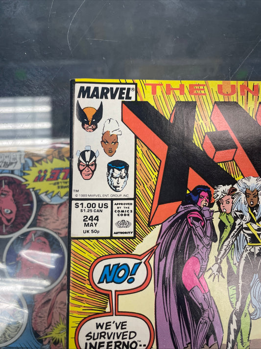 Uncanny X-Men #244 (1989) 1st Jubilee