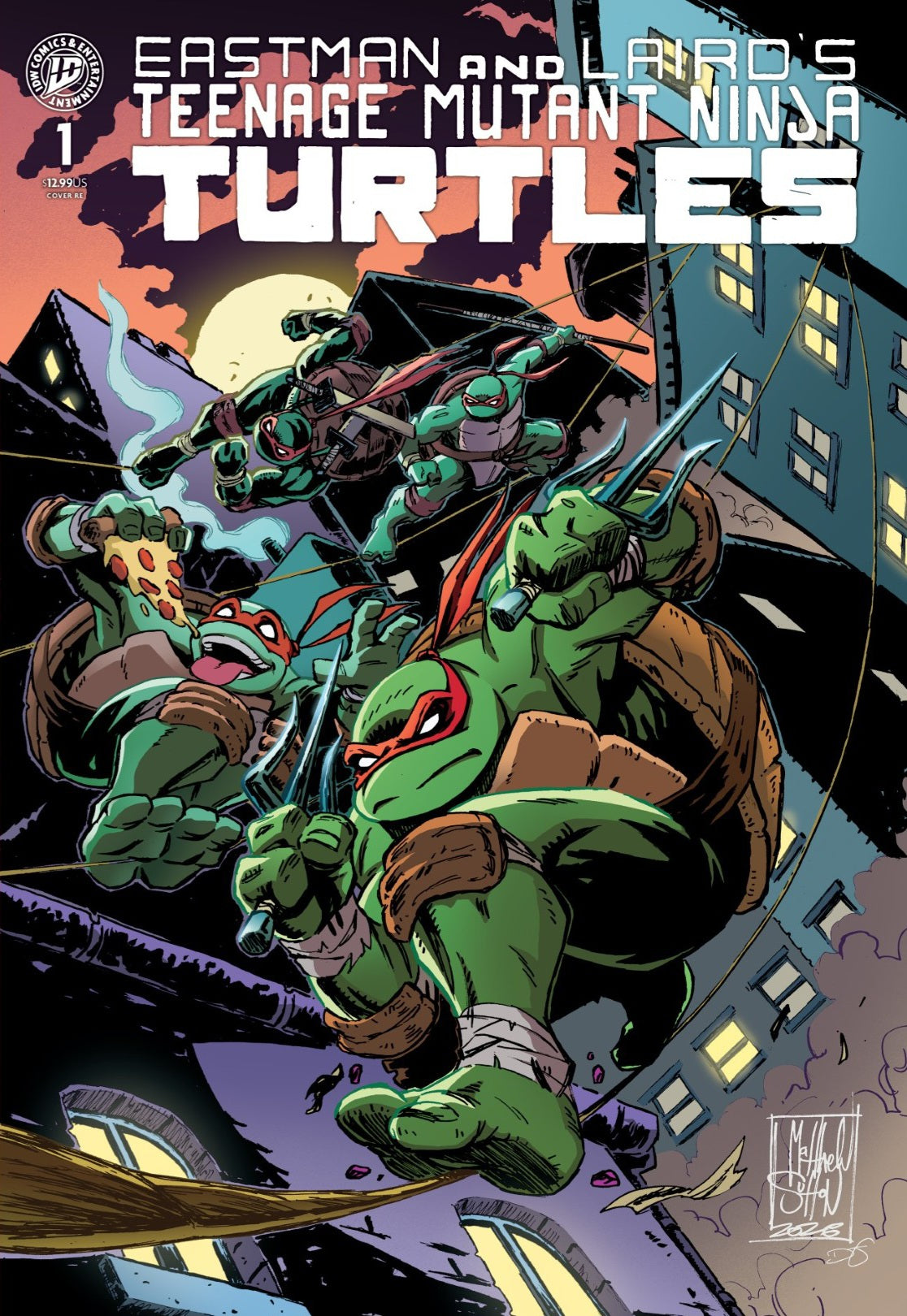 Teenage Mutant Ninja Turtles #1 Mirage Facsimile Edition, Matthew Sutton, Syndicate Comics & Collectibles DragonCon Exclusive Variant