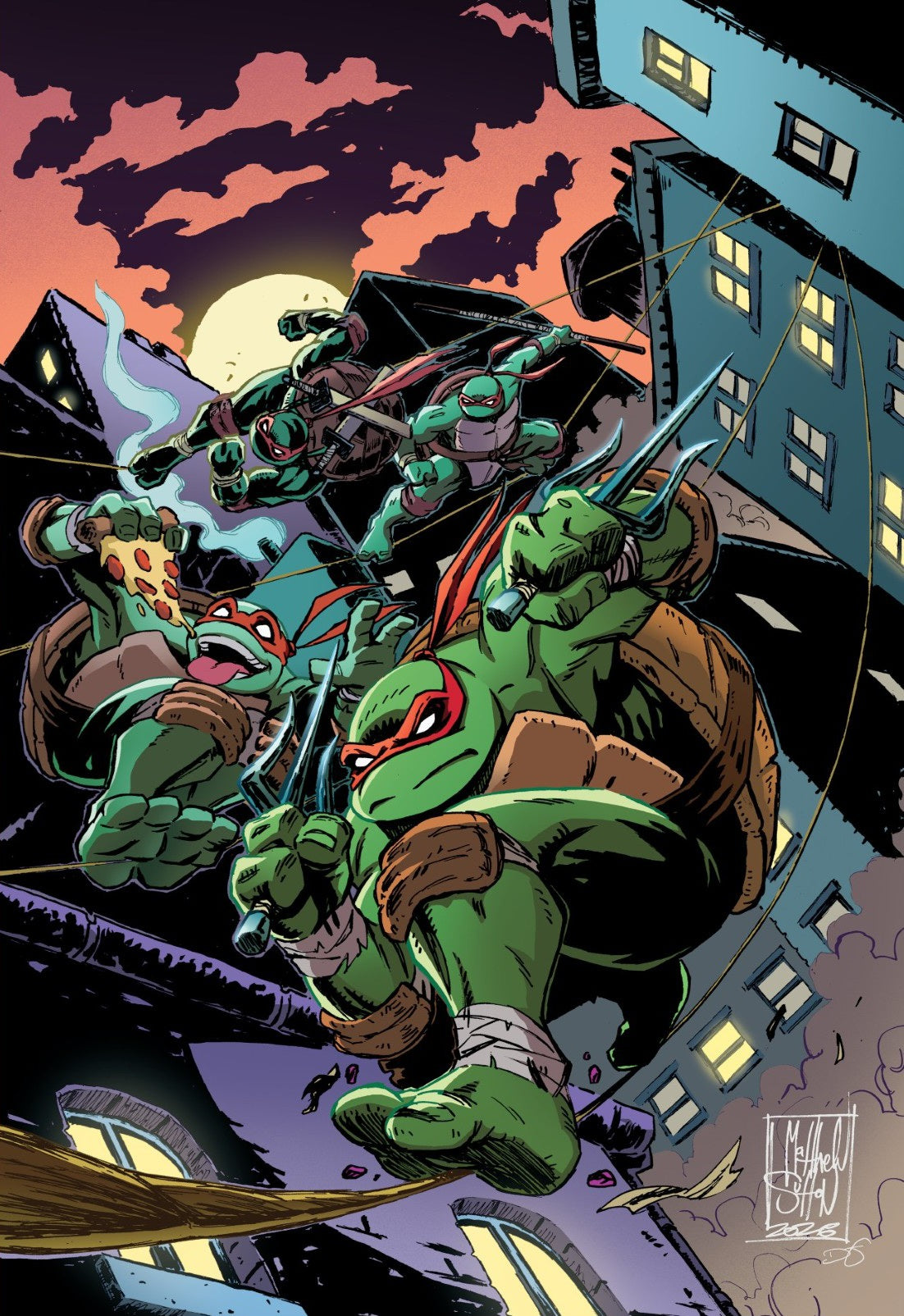 Teenage Mutant Ninja Turtles #1 Mirage Facsimile Edition, Matthew Sutton, Syndicate Comics & Collectibles DragonCon Exclusive Variant