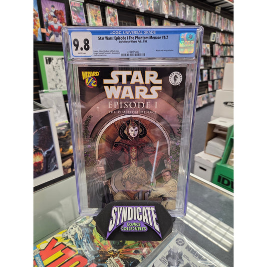Star Wars: Episode 1 The Phantom Menace #1/2 (CGC 9.8) 1st Anakin