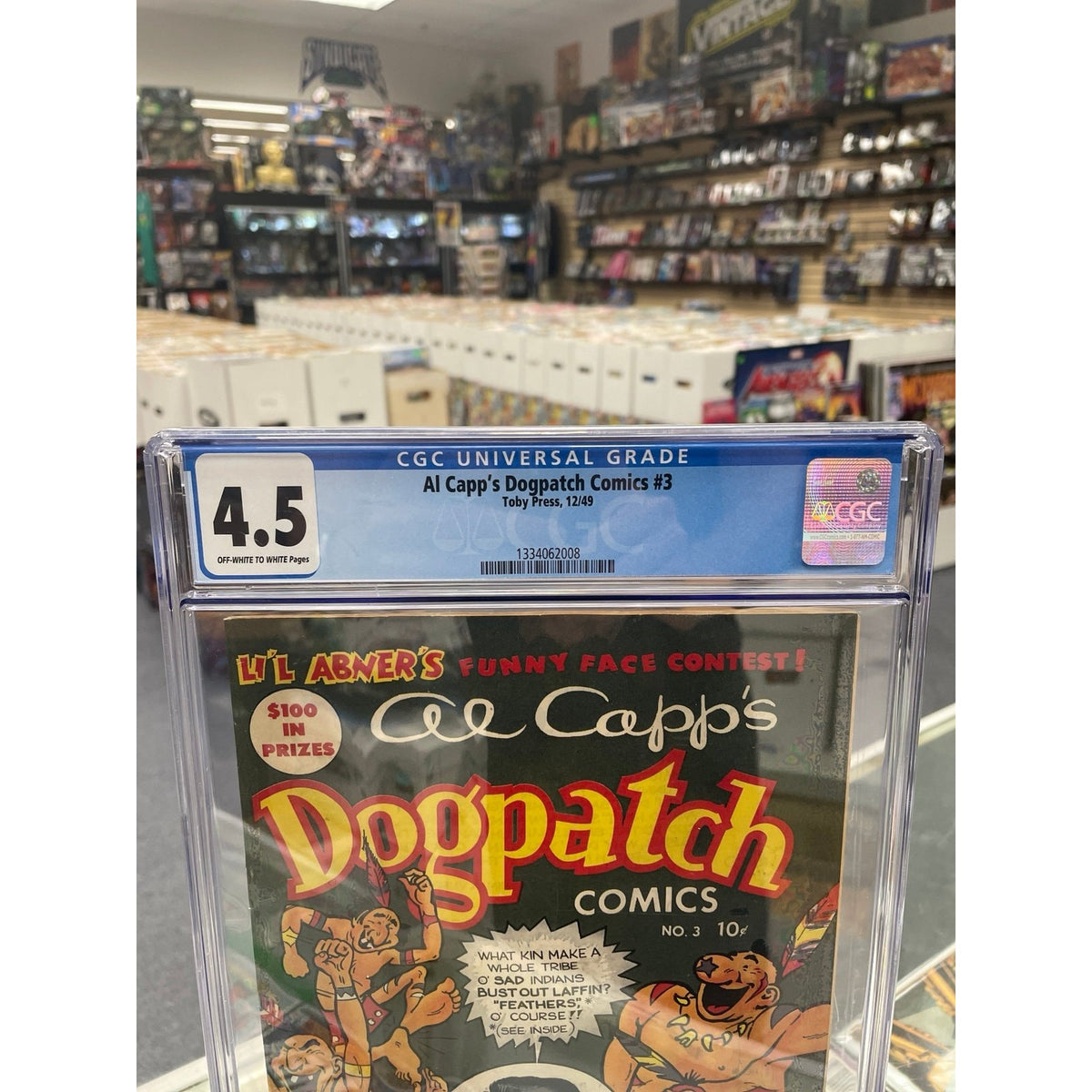 Al Capp’s Dogpatch Comics #3 (CGC 4.5) 1949