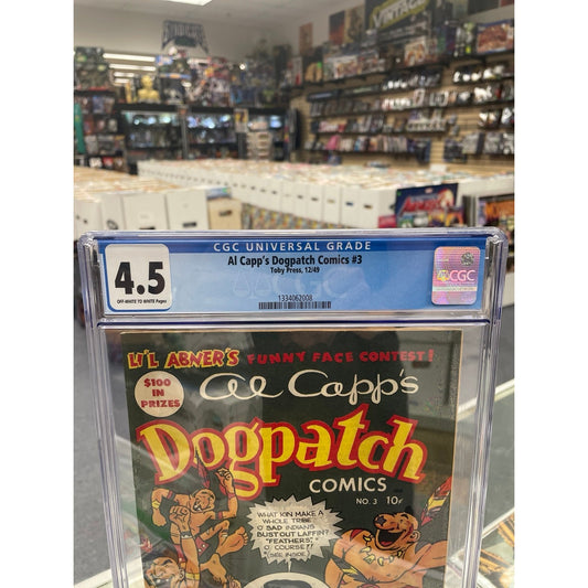 Al Capp’s Dogpatch Comics #3 (CGC 4.5) 1949