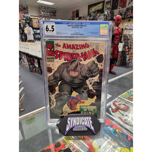 Amazing Spider-Man #41 (CGC 6.5) 1st Rhino