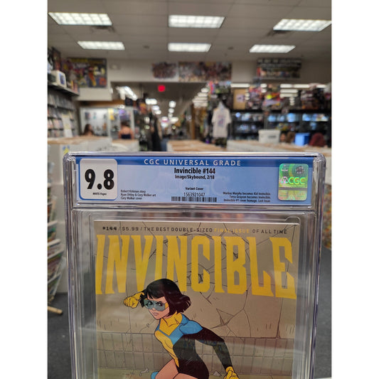 Invincible #144 (CGC 9.8) Cory Walker Variant, Low Pop