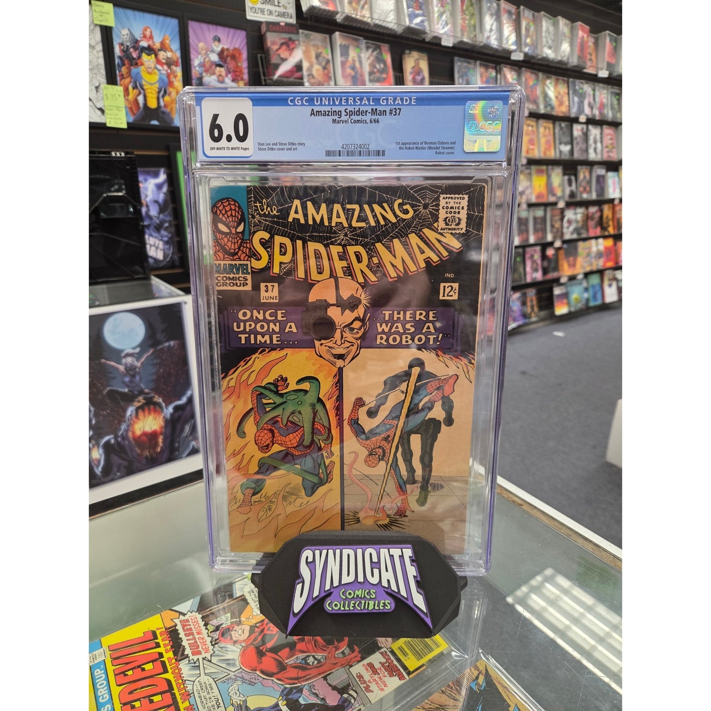 Amazing Spider-Man #37 (CGC 6.0) 1st Norman Osborne