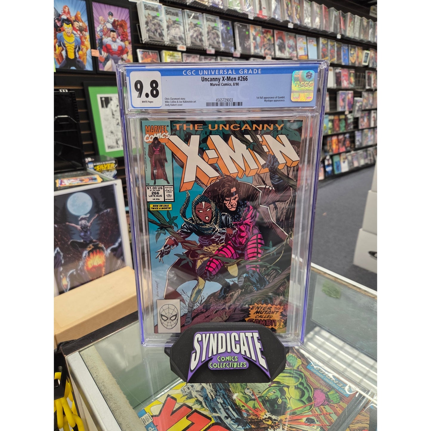 Uncanny X-Men #266 (CGC 9.8) 1st Full Gambit