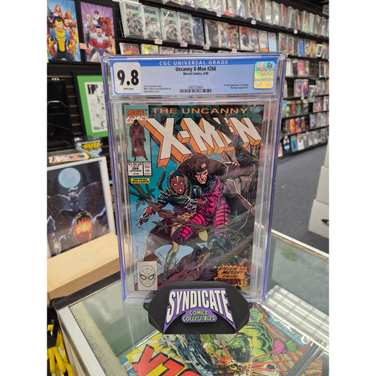 Uncanny X-Men #266 (CGC 9.8) 1st Full Gambit