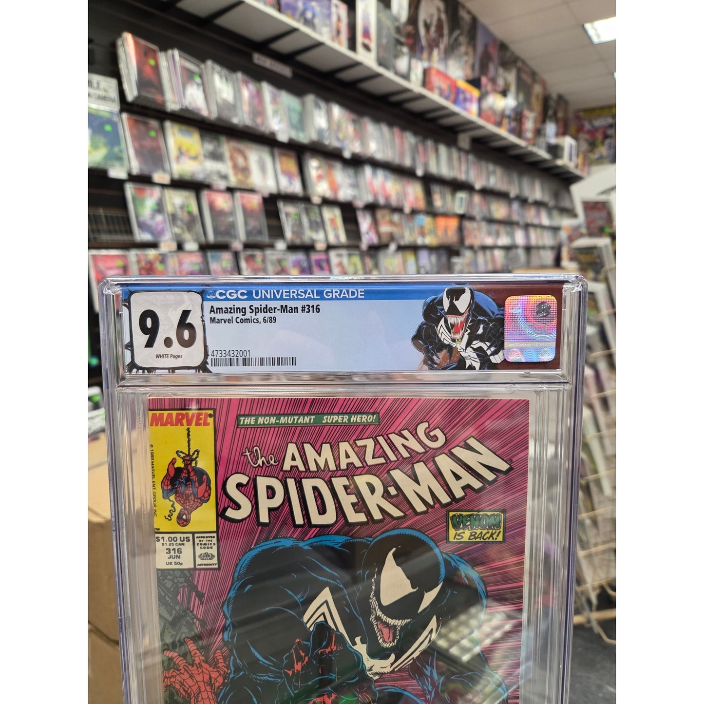 Amazing Spider-Man #316 (CGC 9.6) 1st Full Venom Cover App.