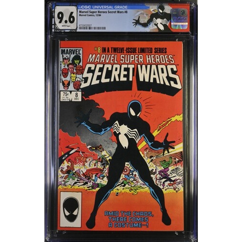 Marvel Super-Heroes: Secret Wars #8 (CGC 9.6) Origin of Black Costume