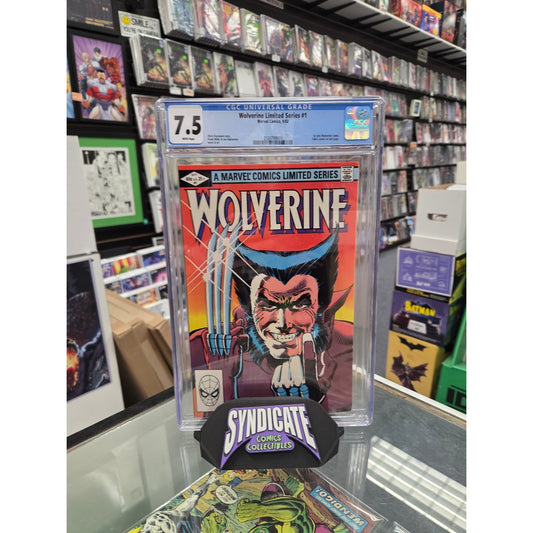 Wolverine #1 (CGC 7.5) 1st Solo Series, Newsstand
