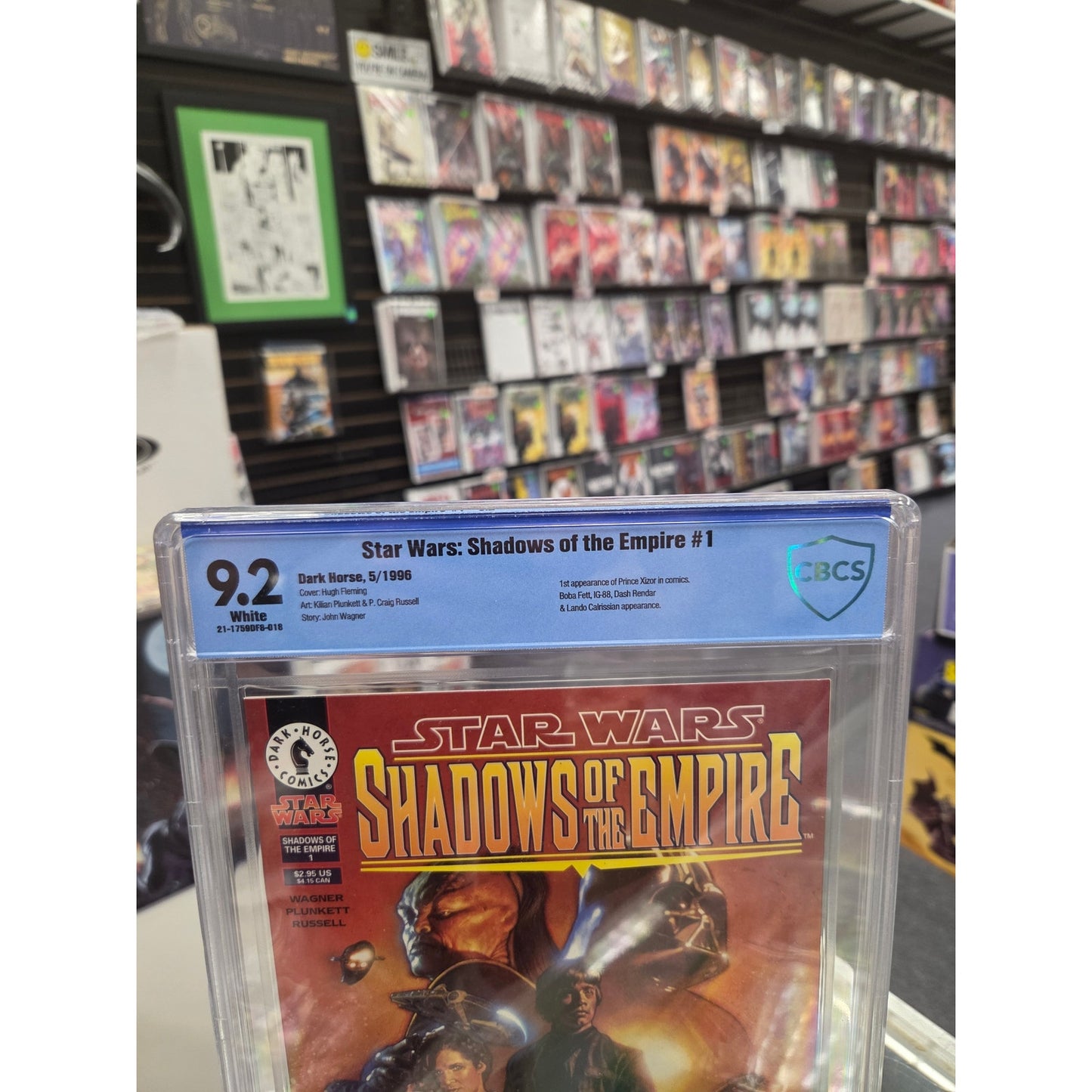 Star Wars: Shadows of the Empire #1 (CBCS 9.2)