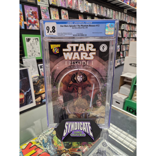 Star Wars: Episode 1 The Phantom Menace #1/2 (CGC 9.8)