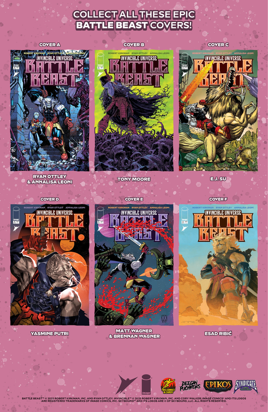 Invincible Universe: Battle Beast #5 Deegan Puchkors, Syndicate Comics & Collectibles Exclusive Variant