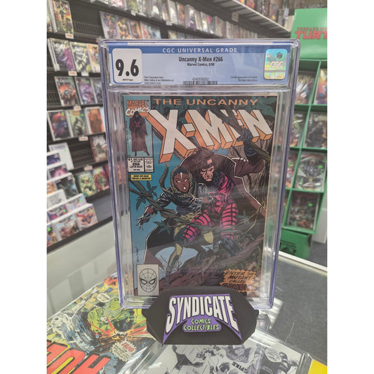 Uncanny X-Men #266 (CGC 9.6) 1st Gambit