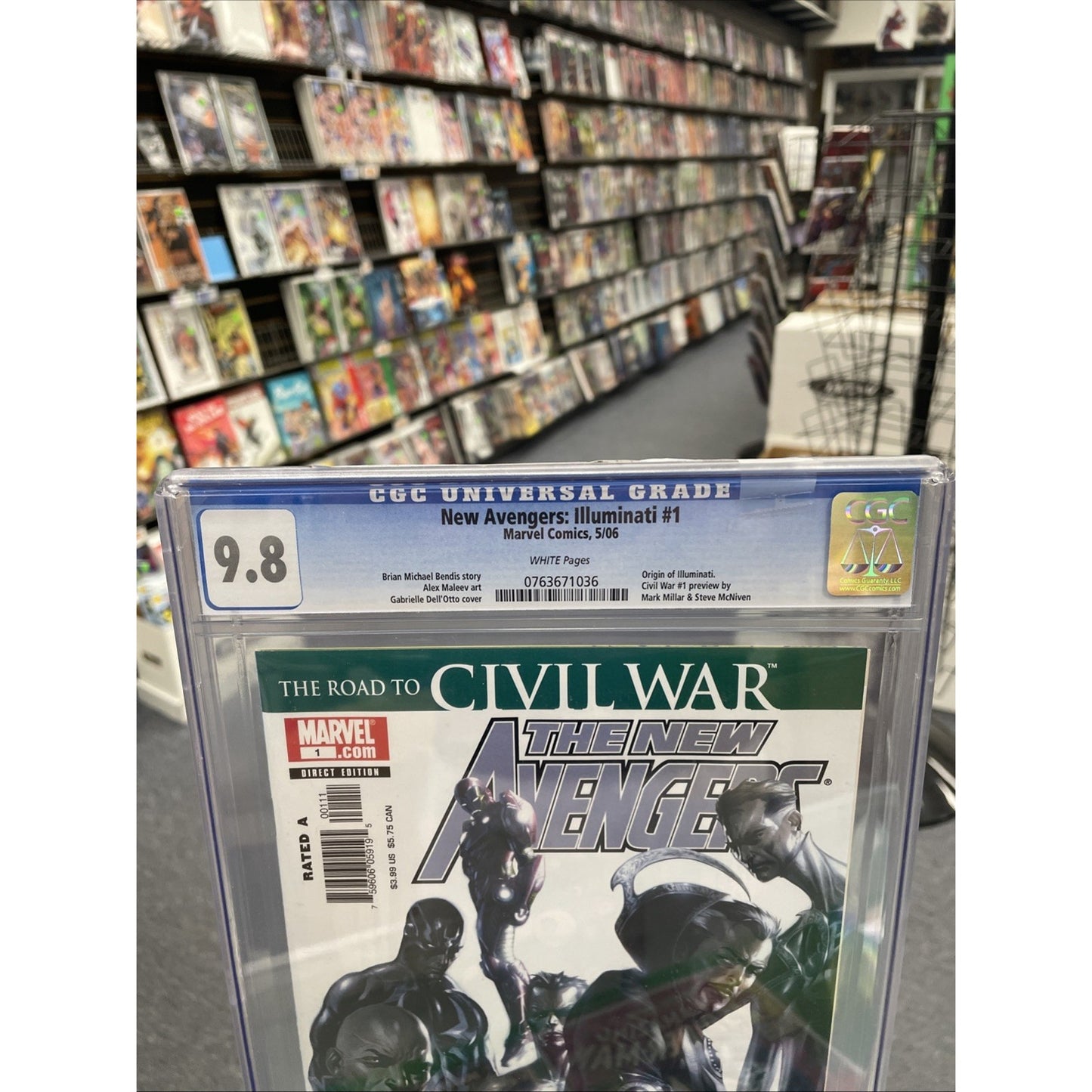 New Avengers: Illuminati #1 (CGC 9.8)