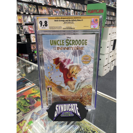 Uncle Scrooge and the Infinity Dime #1 (CGC 9.8) Signed By Alex Ross