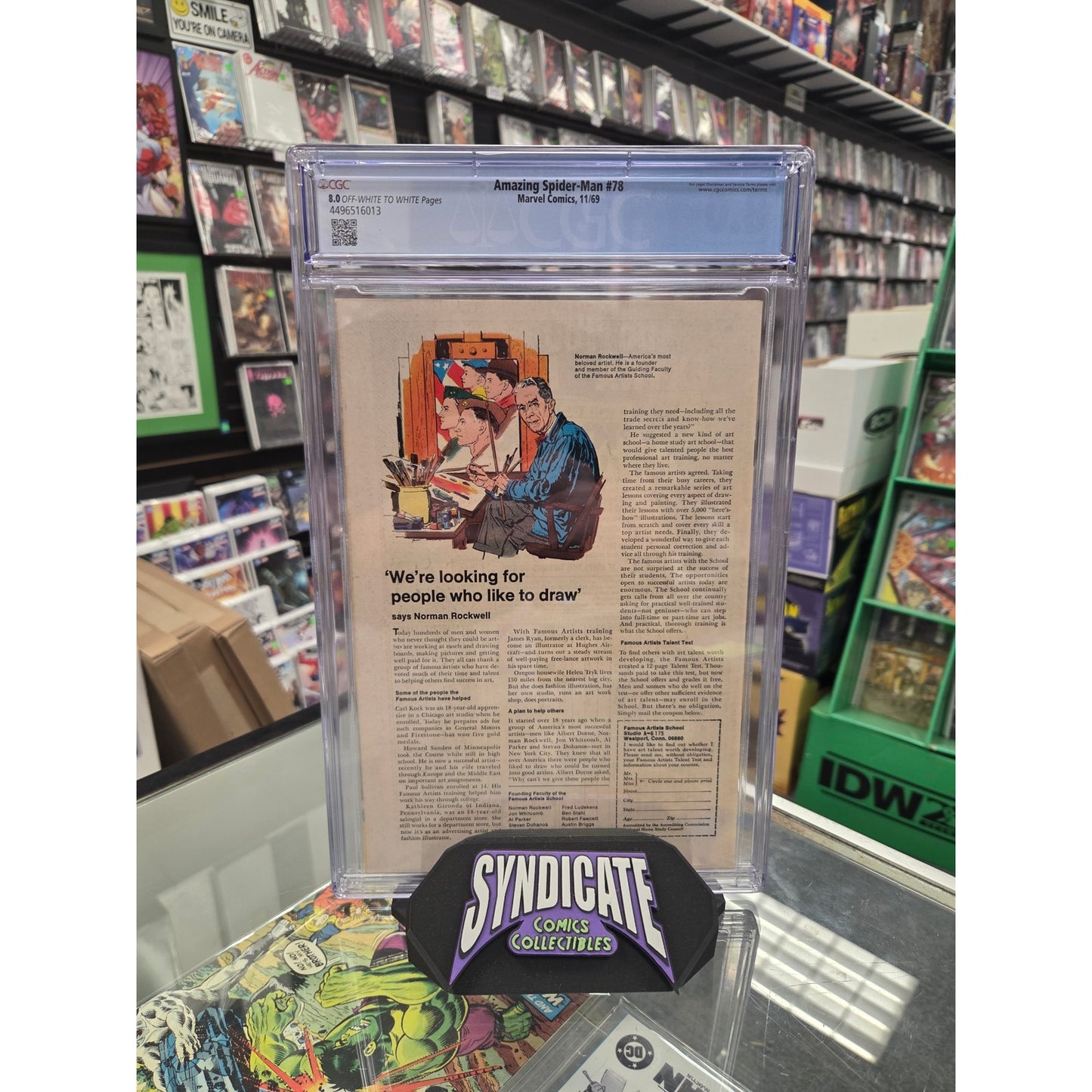 Amazing Spider-Man #78 (CGC 8.0) 1st Prowler