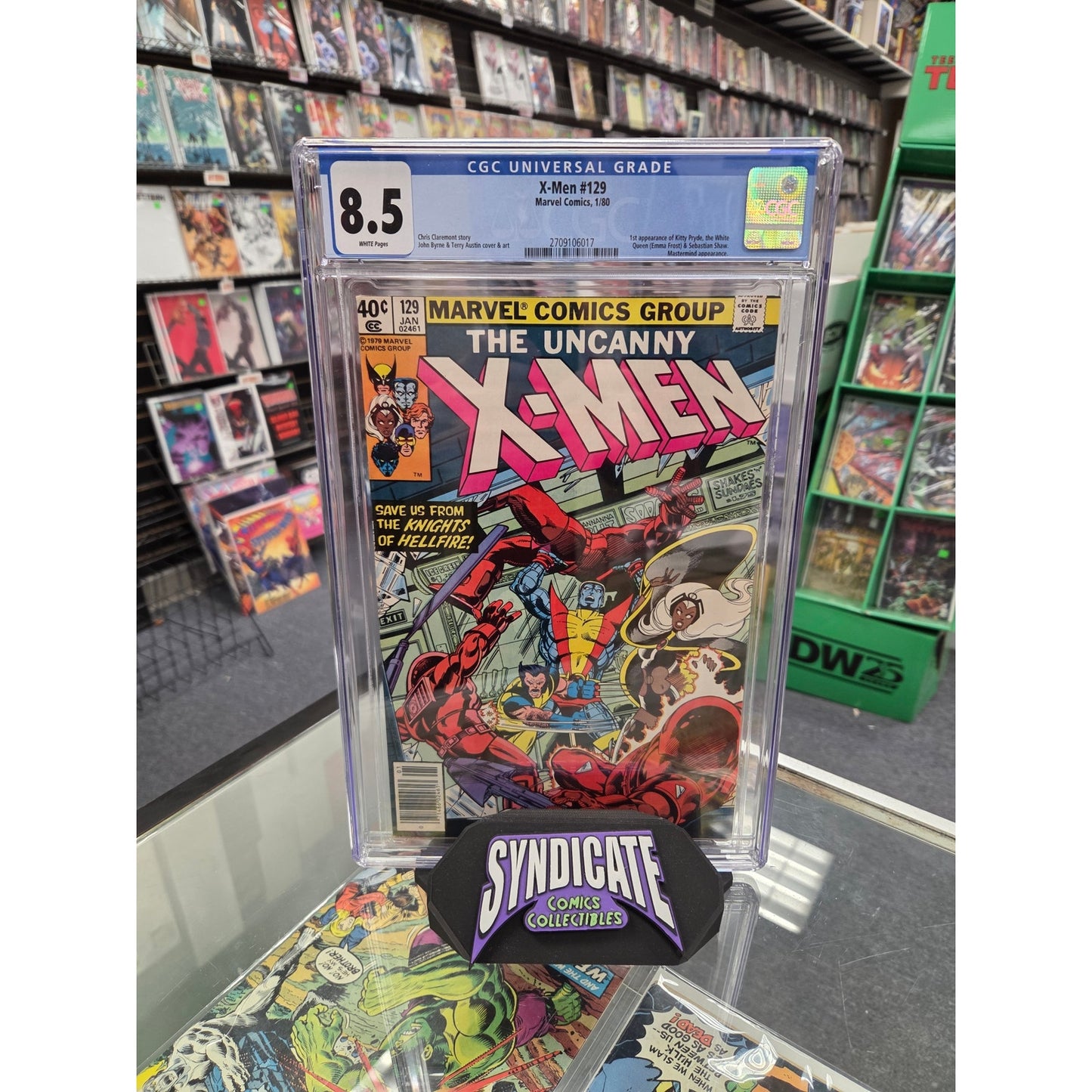 Uncanny X-Men #129 (CGC 8.5) 1st Kitty Pryde, White Queen