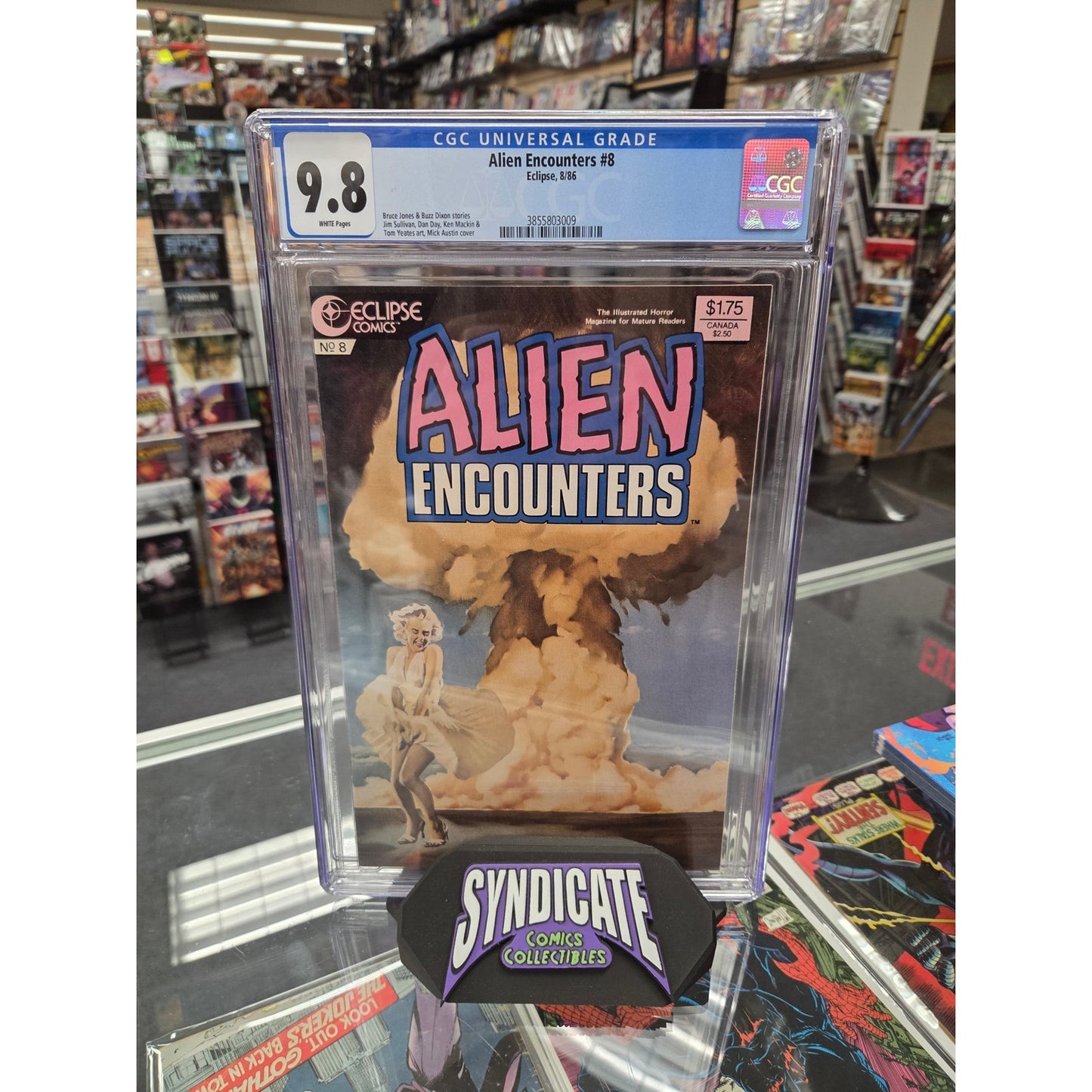 Alien Encounters #8 (CGC 9.8) Marilyn Monroe Cover