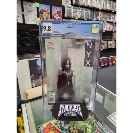 NYX #3 (CGC 9.8) 1st appearance of X-23