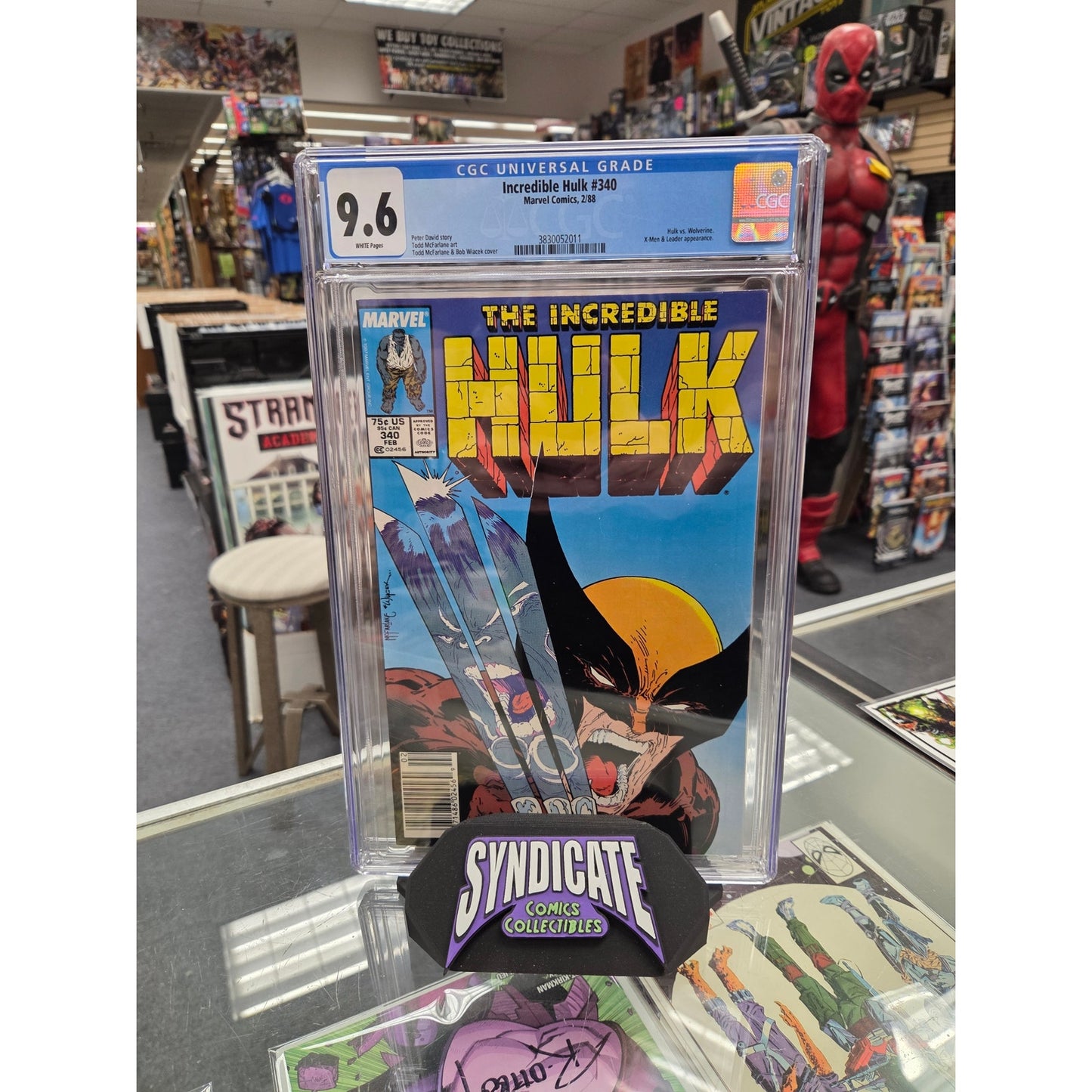 Incredible Hulk #340 (CGC 9.6) Newsstand Edition