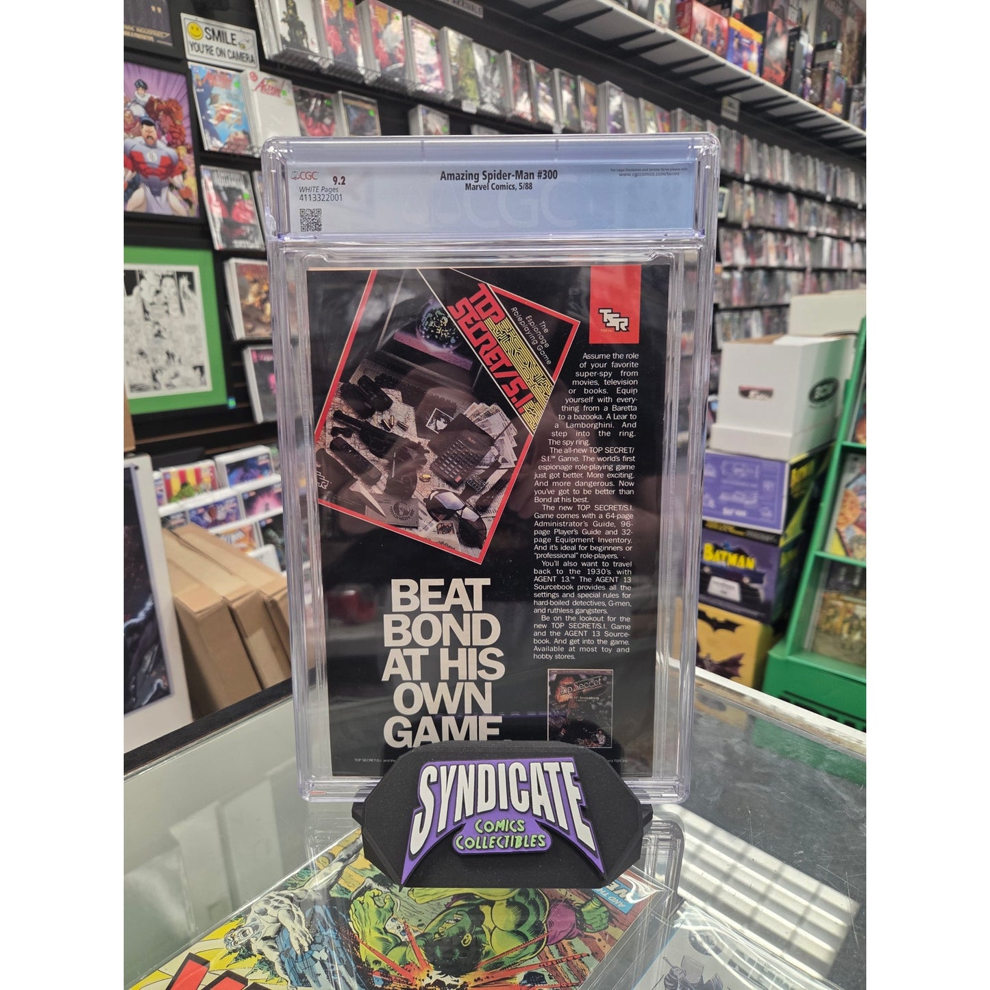 Amazing Spider-Man #300 (CGC 9.2) 1st Venom