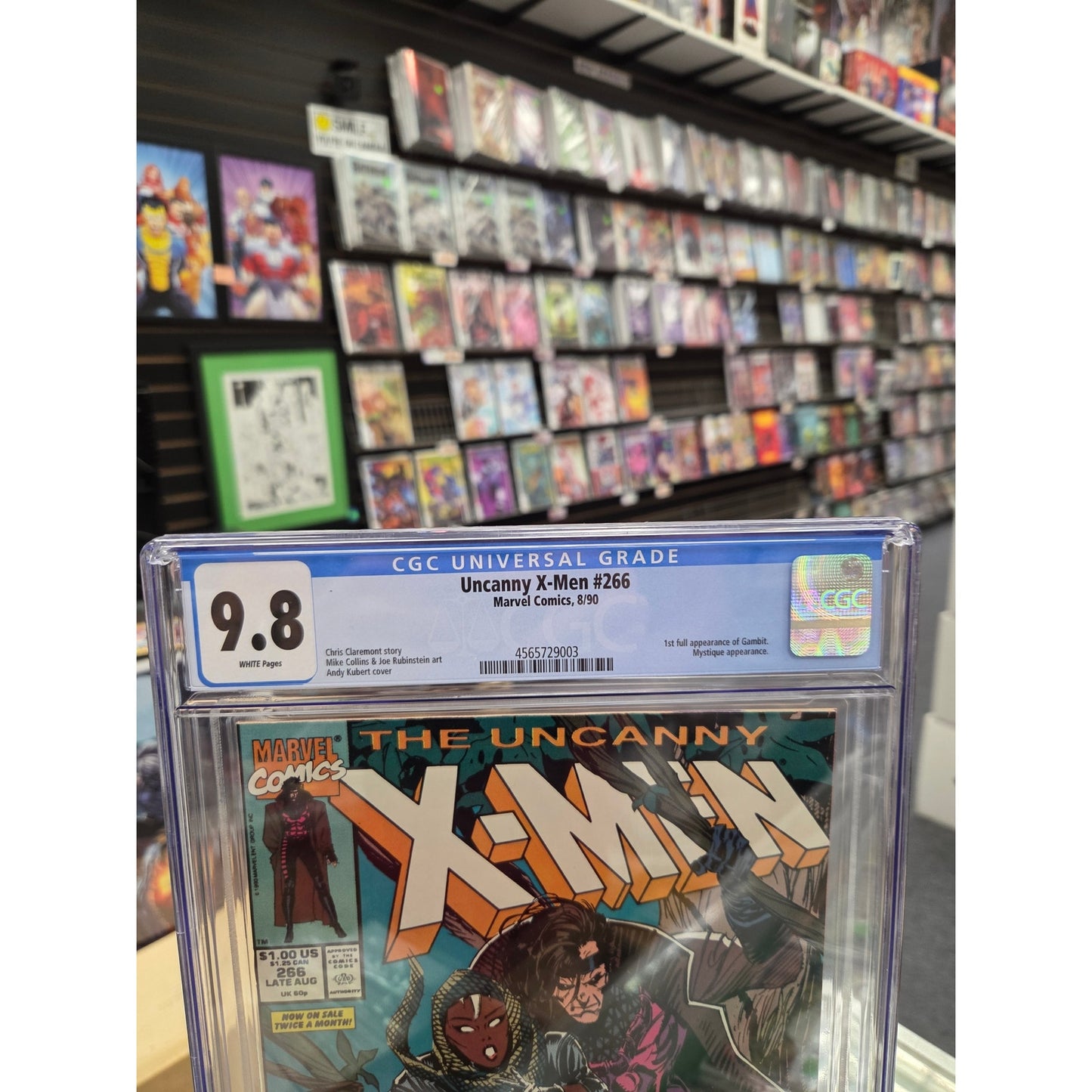 Uncanny X-Men #266 (CGC 9.8) 1st Full Gambit