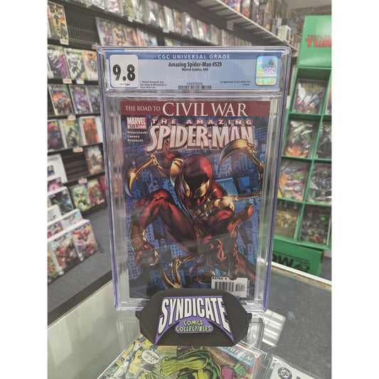 Amazing Spider-Man #529 (CGC 9.8) 1st Iron Spider