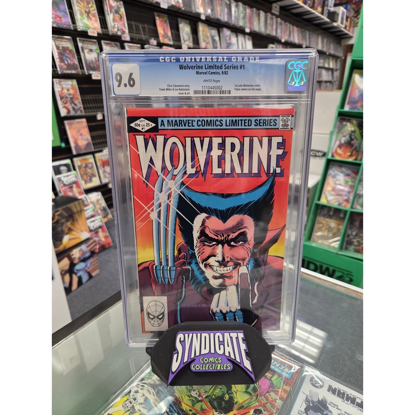 Wolverine #1 (CGC 9.6) 1st Solo Series