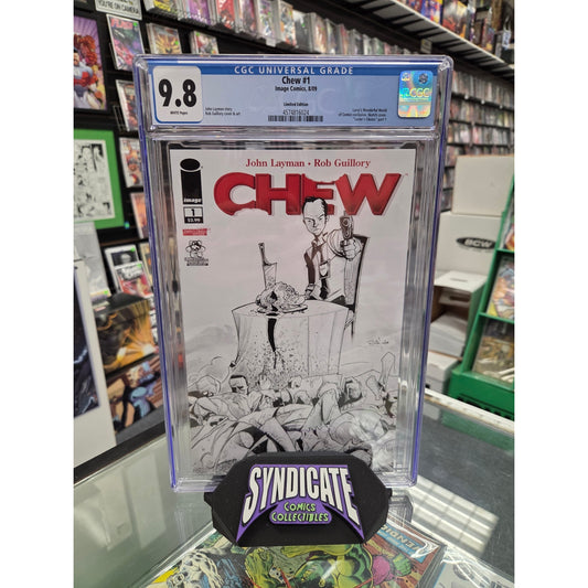Chew #1 (CGC 9.8) Larry's Wonderful World of Comics Edition