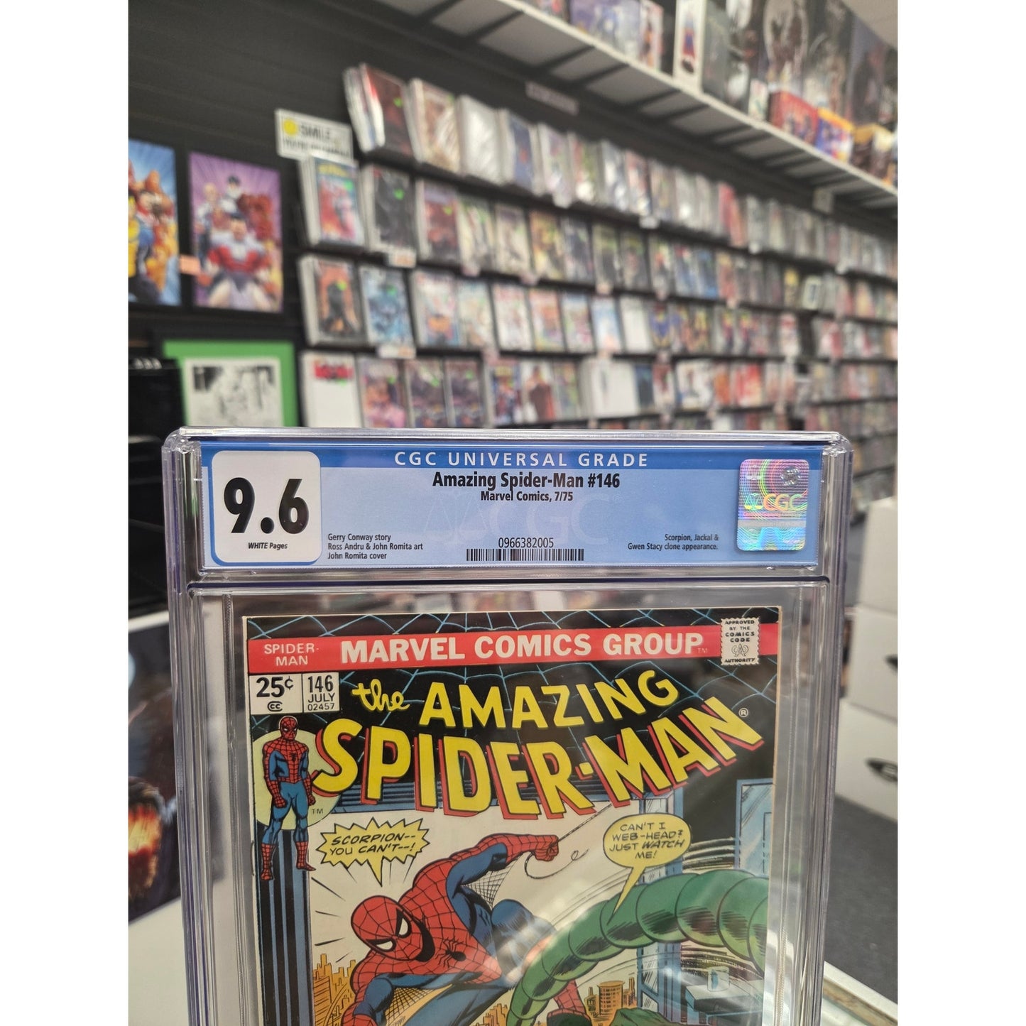Amazing Spider-Man #146 (CGC 9.6) High-Grade Bronze-Age