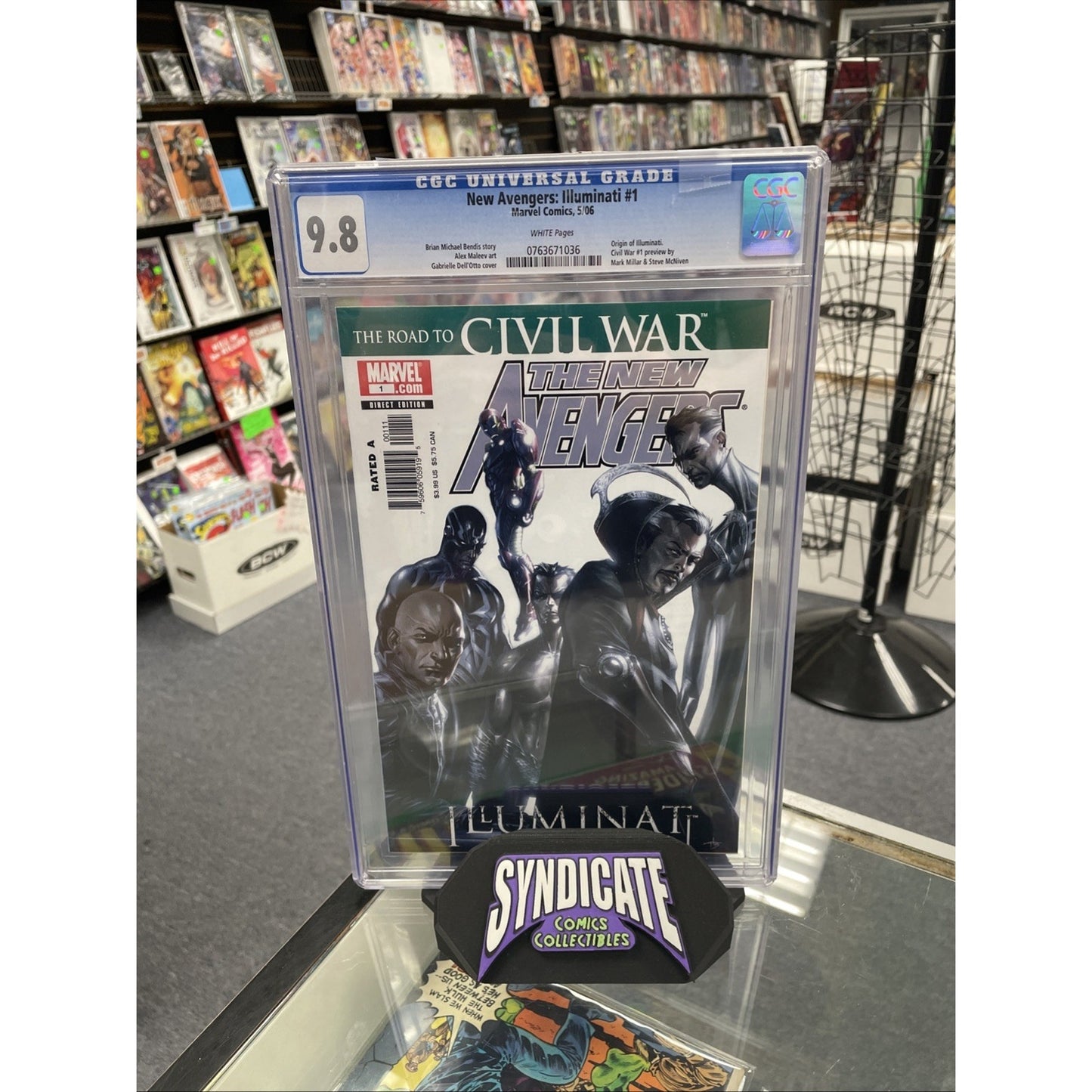 New Avengers: Illuminati #1 (CGC 9.8)