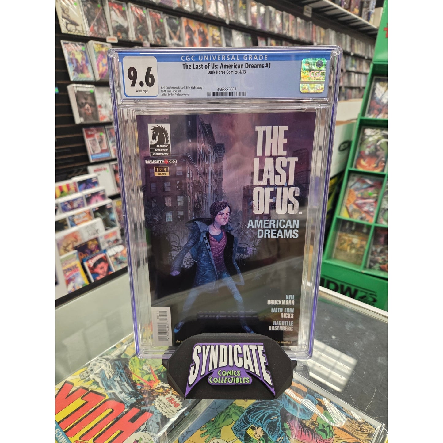 The Last of Us: American Dreams #1 (CGC 9.6) 1st Last of Us in Comics