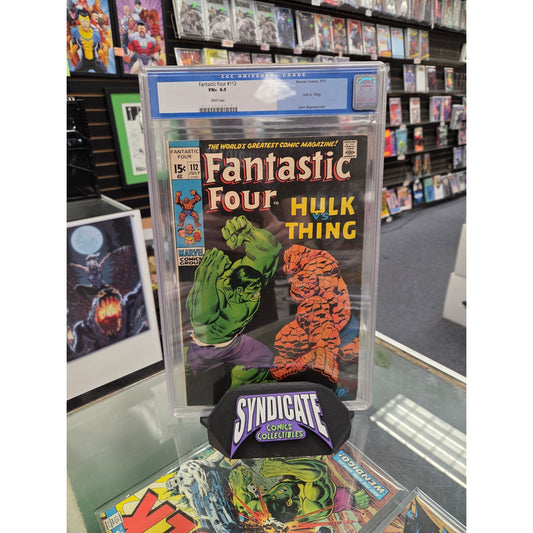 Fantastic Four #112 (CGC 6.5) Hulk VS. Thing