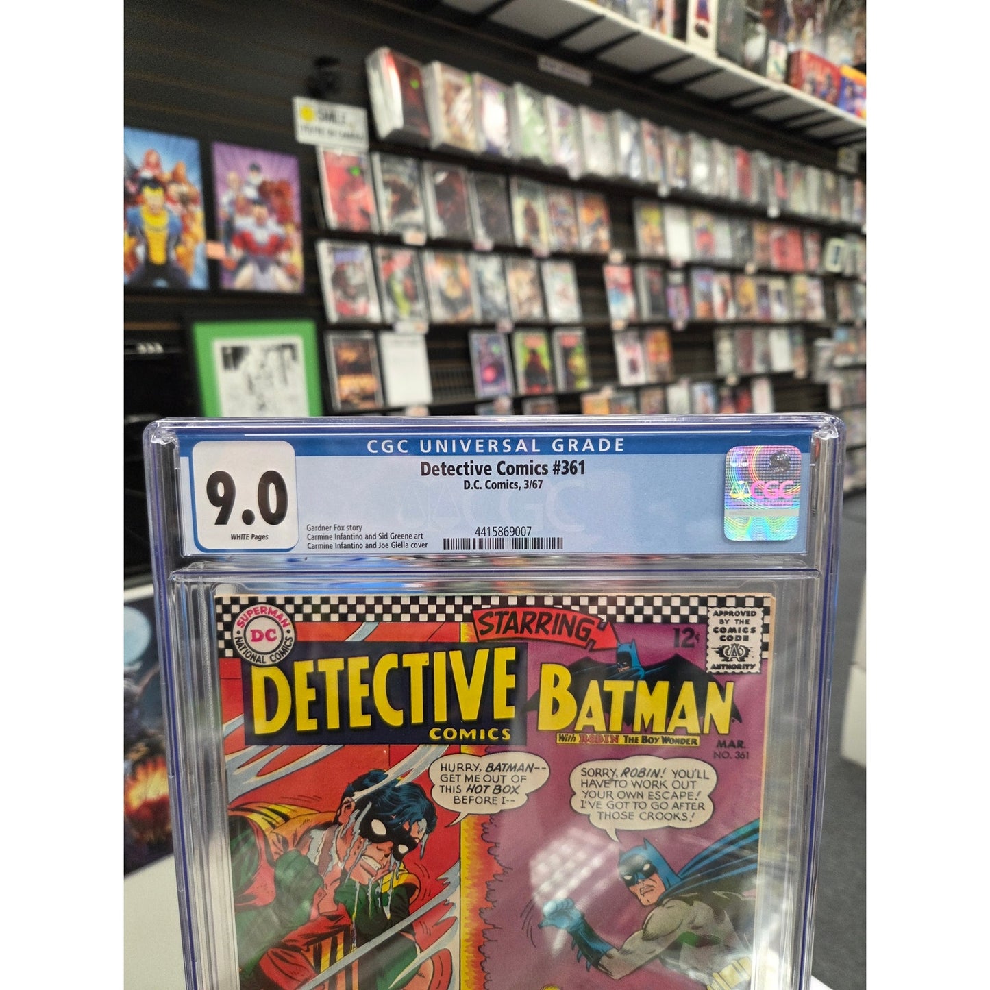Detective Comics #361 (CGC 9.0) High-Grade Silver Age