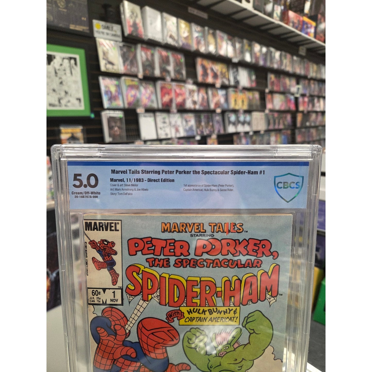 Marvel Tails #1 (CBCS 5.0) 1st Spider-Ham