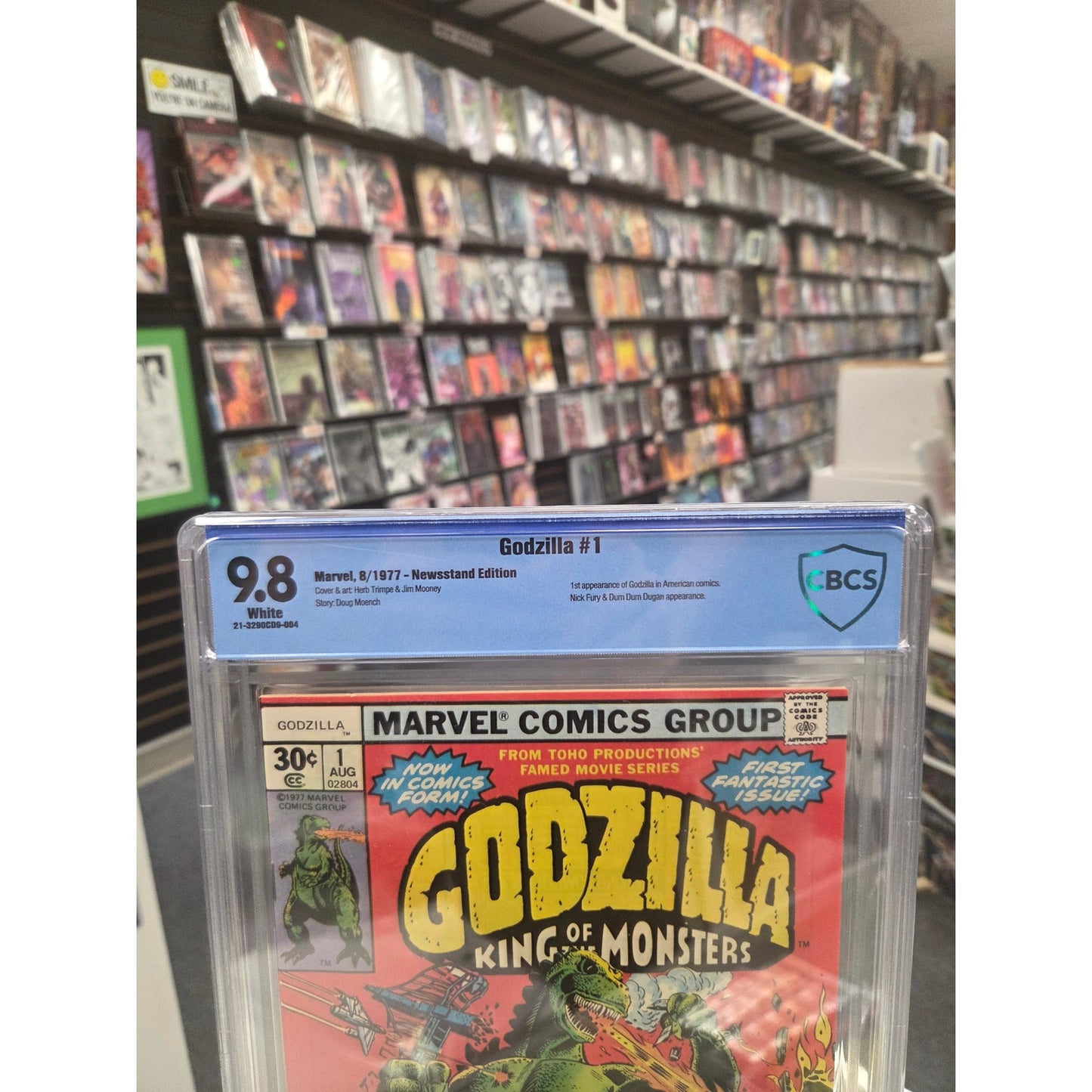 Godzilla: King of the Monsters #1 (CBCS 9.8) 1st Godzilla in U.S. Comics